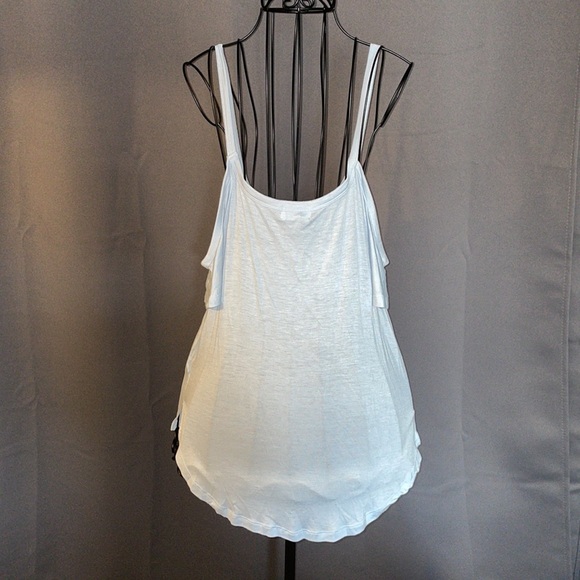 NWT. Glitz. Women’s size Small Sky Blue spaghetti top - Picture 2 of 7